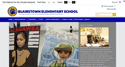 Desktop Screenshot of blairstownelem.net